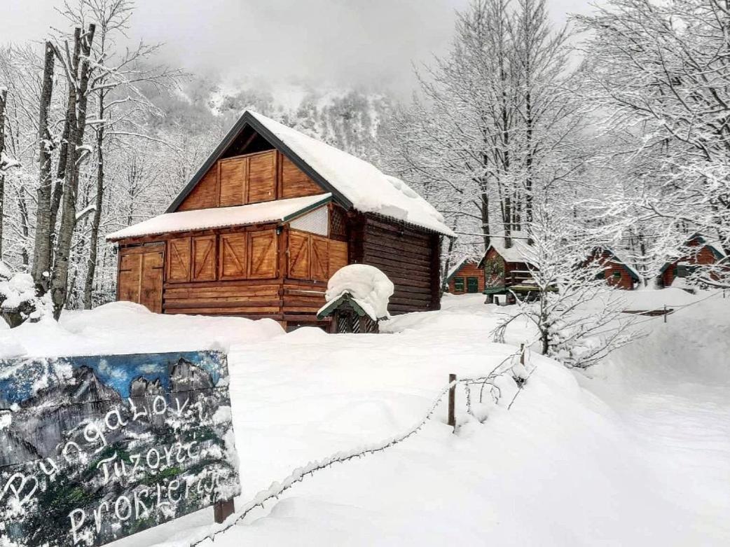 Bungalows Prokletije Gusinje Buitenkant foto